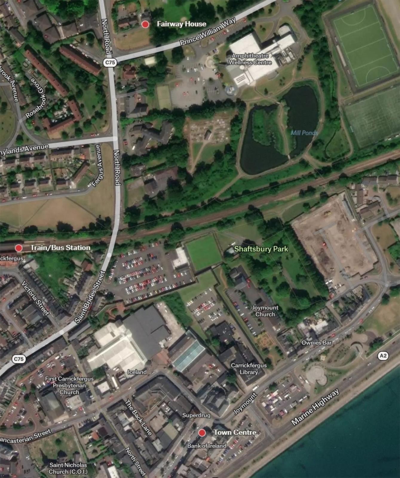 Villa Fairway House Carrickfergus Esterno foto